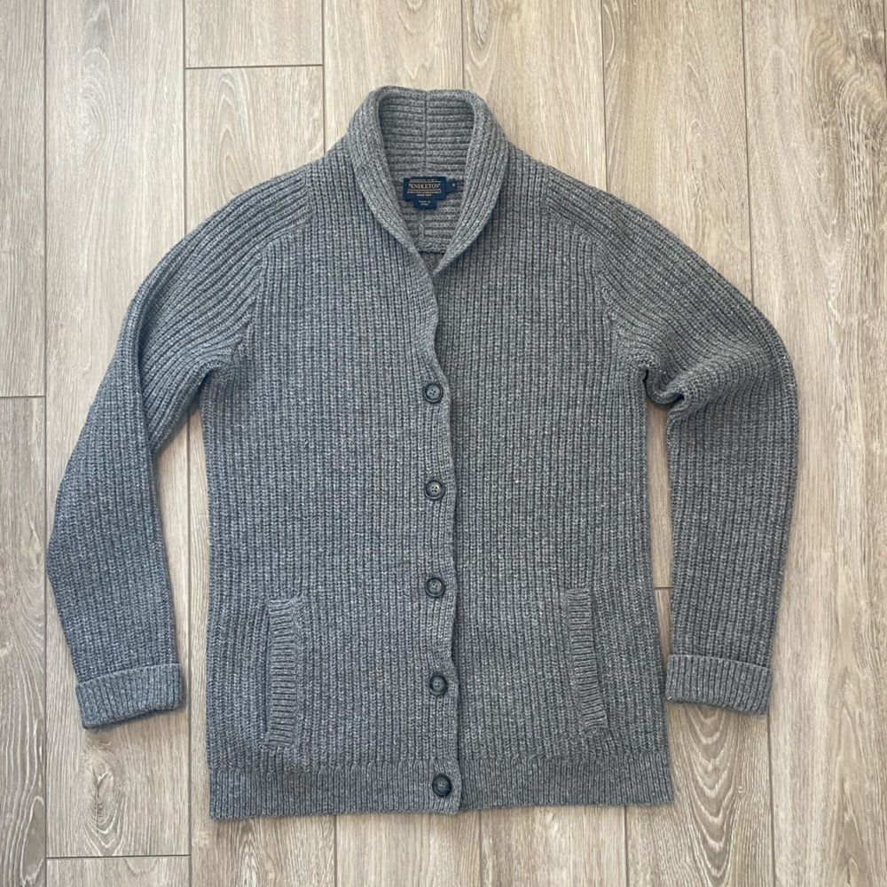 Pendleton button up sweater